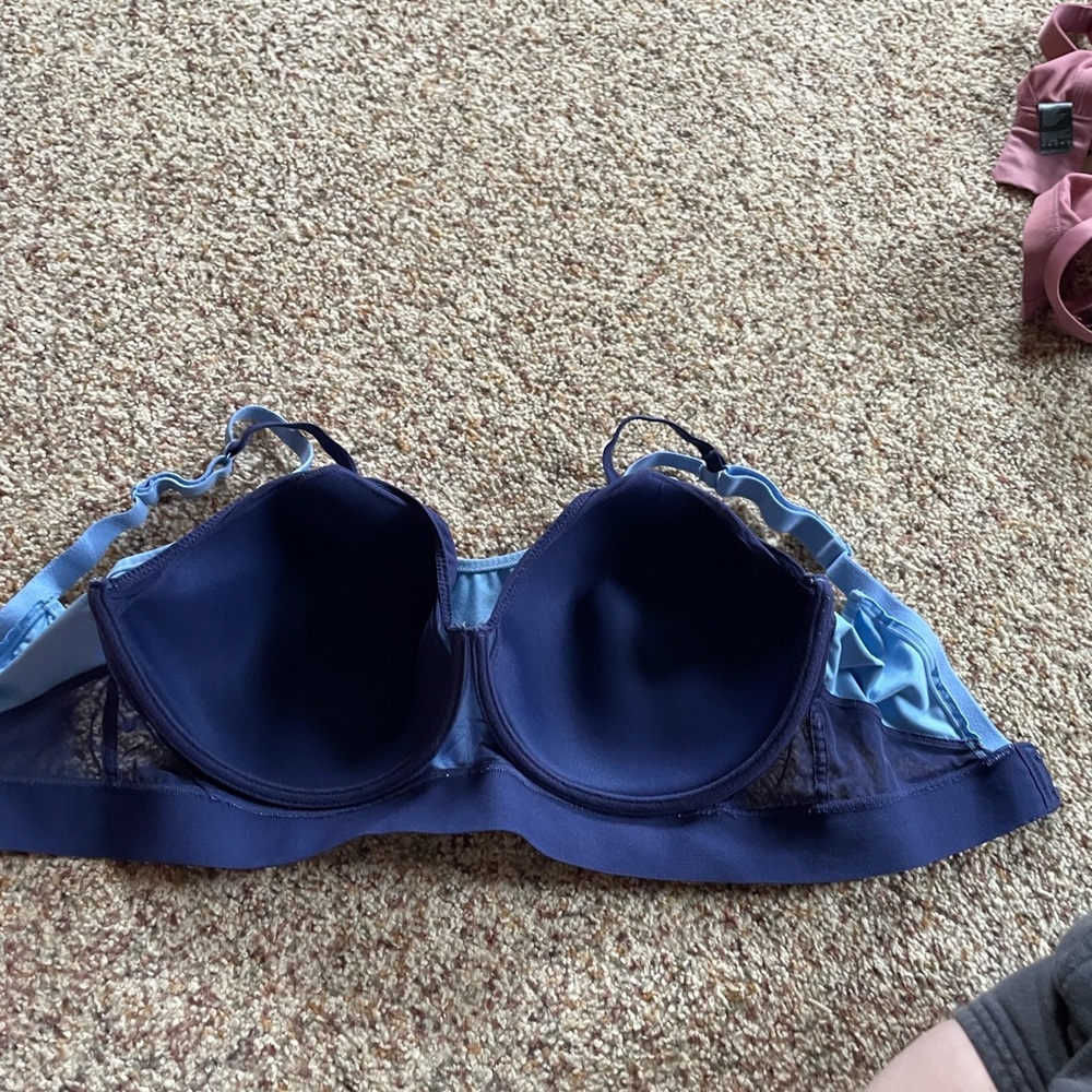 Blue Women's Bra